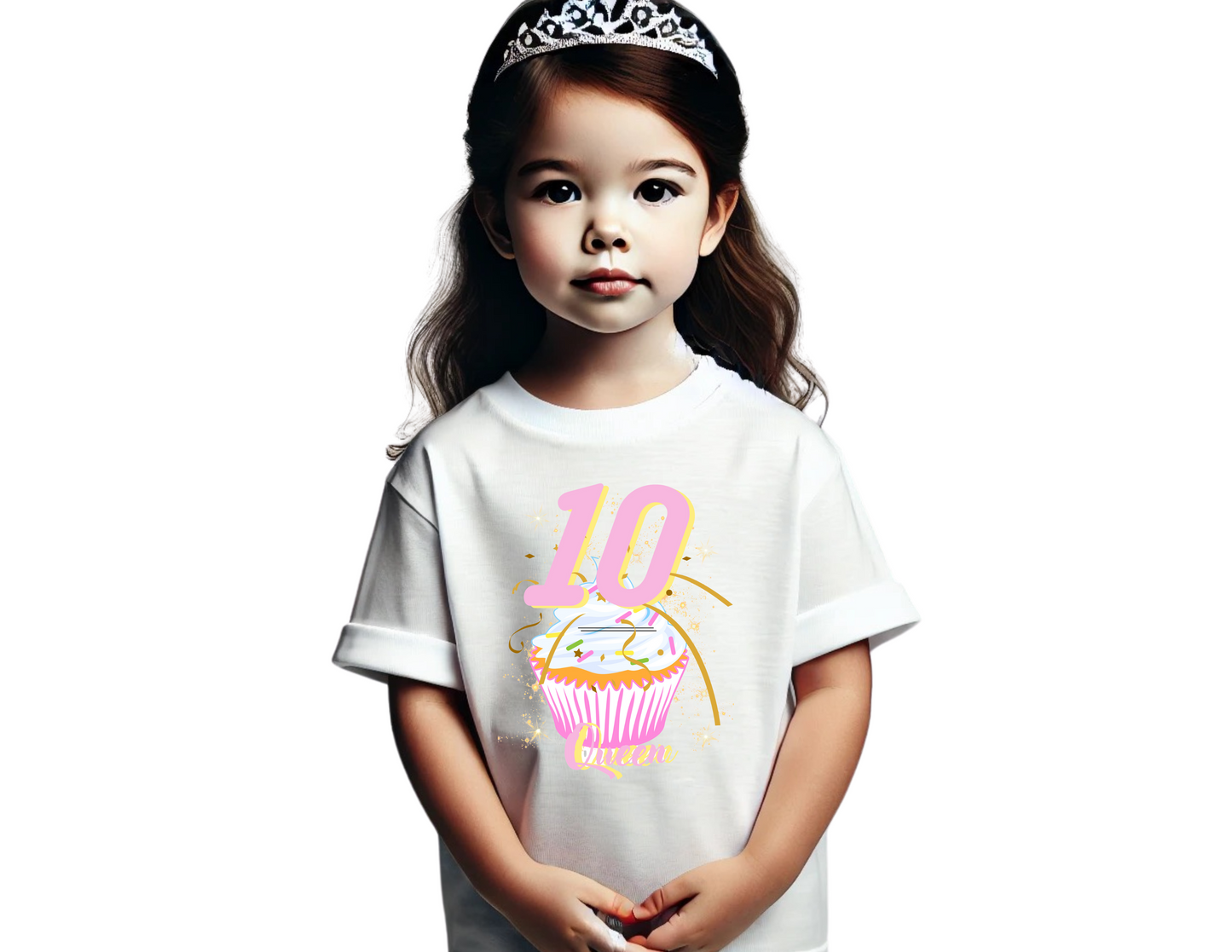 Birthday girl Personalized T-shirt,Custom Birthday Girl Shirt, Girls Birthday Shirt, Birthday Toddler Shirt, Birthday T-Shirt,