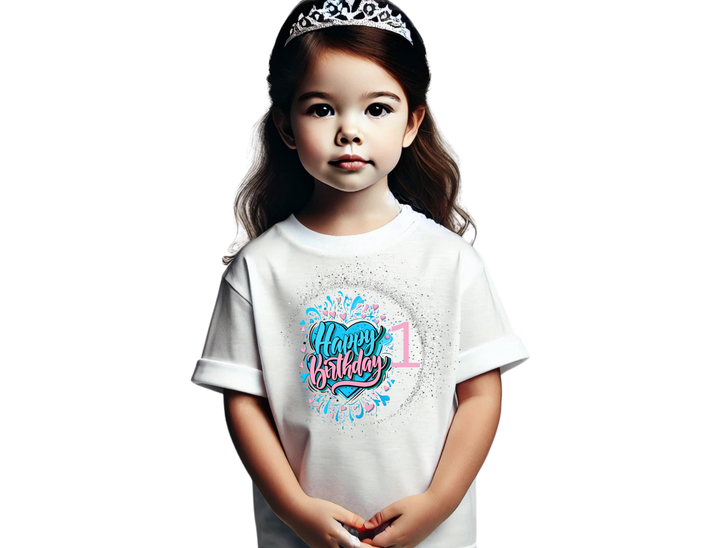 Birthday Girl T-shirt Numbered