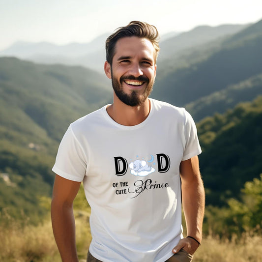 Daddy of the cute prince, Daddy of the cute princess ,Daddy mummy to be pregnancy anuncement shirts for her, mum to be tshirt, baby shower shirt for her, just pregnant gifts for her