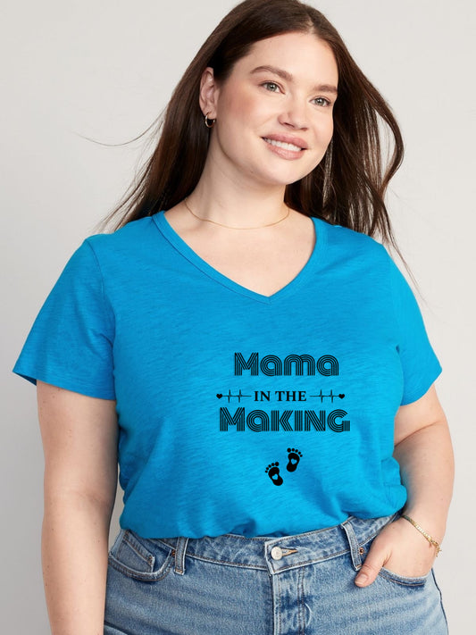 Mama in the making Mummy to be, pregnancy announcement shirts for her, mum to be tshirt,