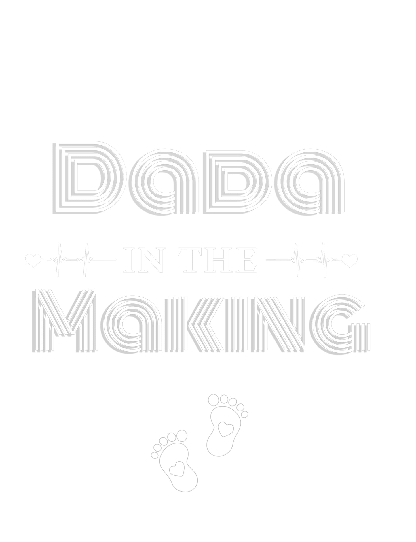 Dada in the making Gender Reveal Shirt, Matching Family Tee, Pregnancy T-shirt, Gender Reveal Party, Pregnancy Reveal, Baby Shower Shirt, Gender Announcement