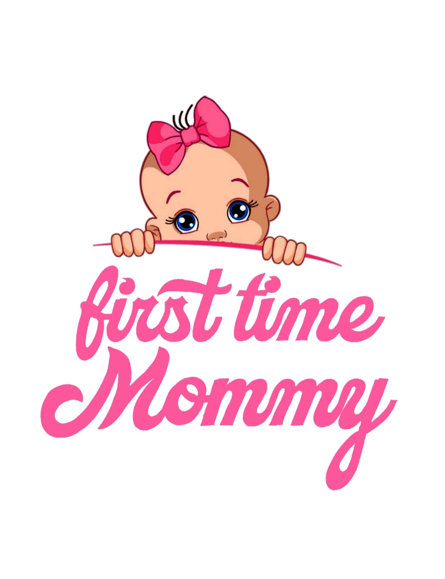 First Time Mummy Personalized First Time Mom And Dad T-Shirts, First Time Everything Baby Onesies, First Baby Family Matching Shirts, New Parents Tee